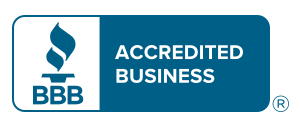 We are an accredited business through the Better Business Bureau