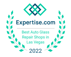 Expertise.com logo indicating that we are a top auto glass repair shop in Las Vegas